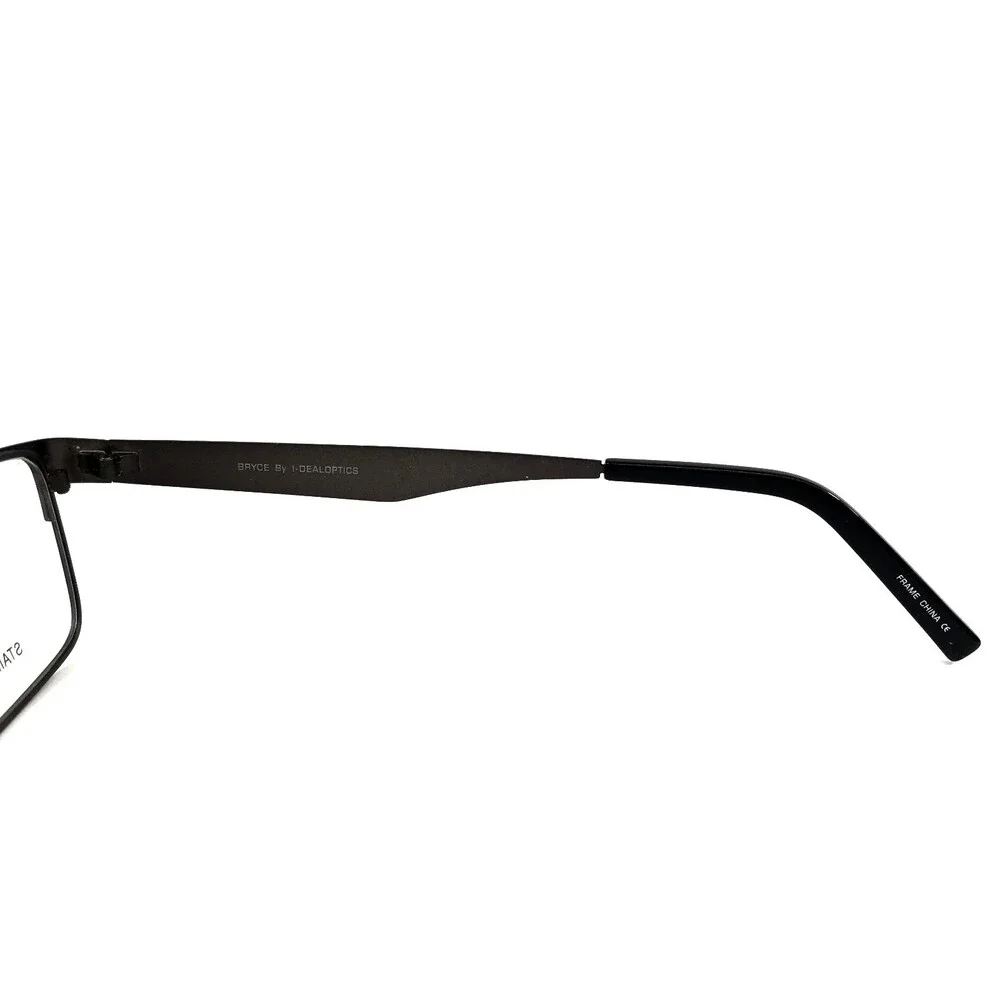 Casino Eyewear Eyeglasses Frames BRYCE MT. GUN Matte Gunmetal Full Rim 59-18-155